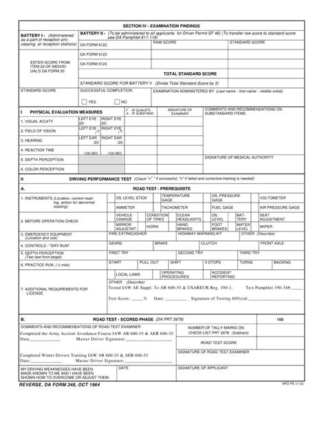 Da Form 348 ≡ Fill Out Printable Pdf Forms Online