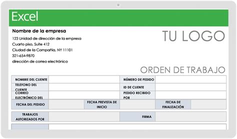Formato De Ordenes De Trabajo Plantillas Gratis Plantillas De Sexiz Pix