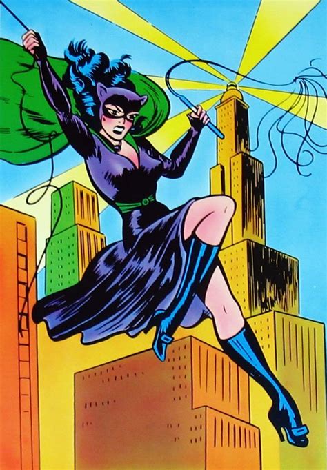Catwoman Illustration C 1978 Batman Poster Batman Comic Books Catwoman