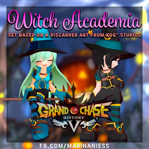 3d Witch Academia Grand Chase History On Behance