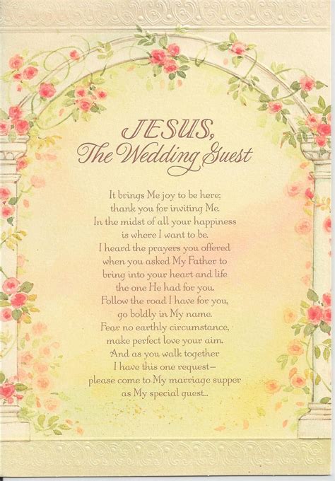 We offer the best wedding card invitations for a christian wedding. Wedding Card, Invite Jesus | Christian wedding invitations ...