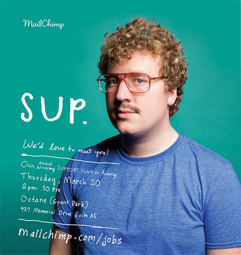 sup mailchimp recruiting ad recruitment ads best advertising campaigns job ads