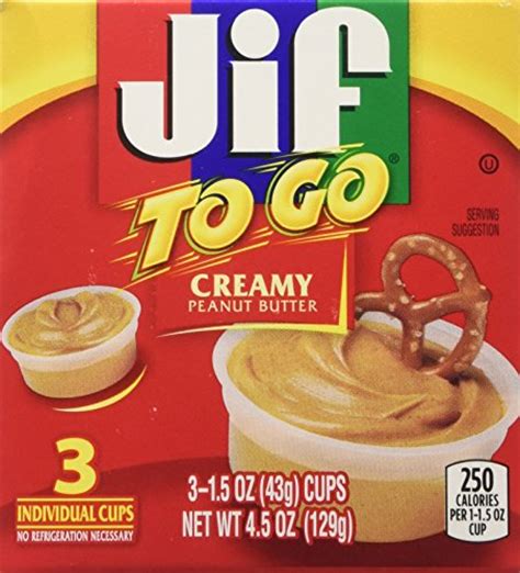 Jif To Go Creamy Peanut Butter 3 Ct Buy Online In Uae Grocery