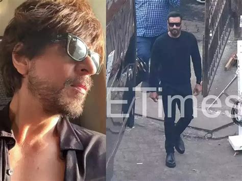Trending News Shah Rukh Khan Cancels Shoot With Ajay Devgn At The Last