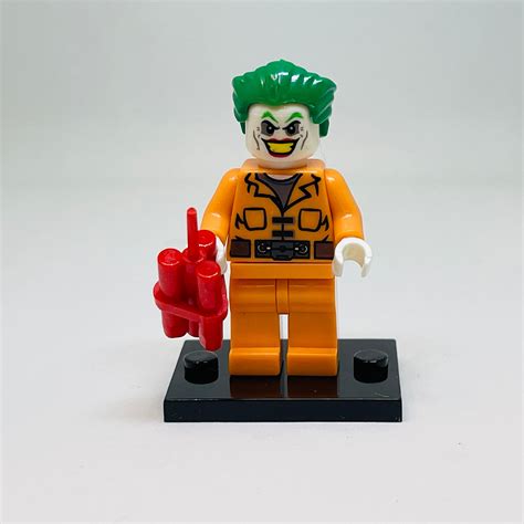 Joker Set Of 6 Figures No1 Custom Lego Compatible Minifigures Etsy