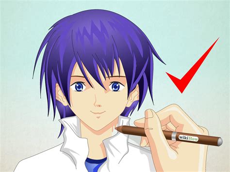How To Draw A Manga Face Male 15 Steps With Pictures Cd7