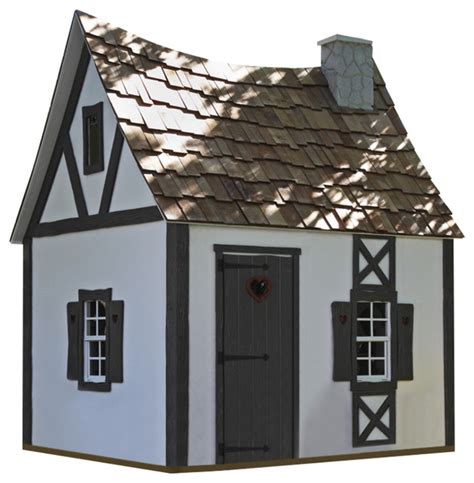 Fairytale Cottage Play Home Traditional Outdoor Playhouses By
