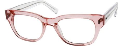 pink square glasses 300119 zenni optical eyeglasses glasses frames trendy eyeglasses