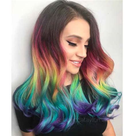Rainbow Balayage By Rebeccataylorhair
