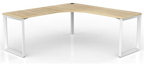 Check out our computer desk selection for the very best in unique or custom, handmade pieces from our desks shops. Anvil Modern Corner Desk White Frame New Oak Desk Top ...