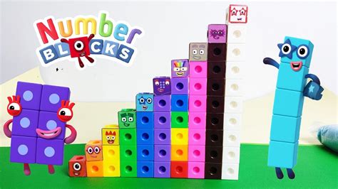 Numberblock Mathlink 1 10 Learn To Count Youtube