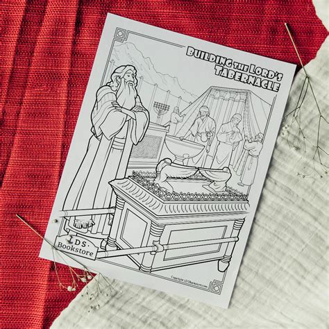 Tabernacle Of Moses Coloring Page
