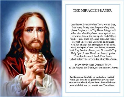 Catholic Miracle Prayer Most Catholics Have Forgotten This Powerful