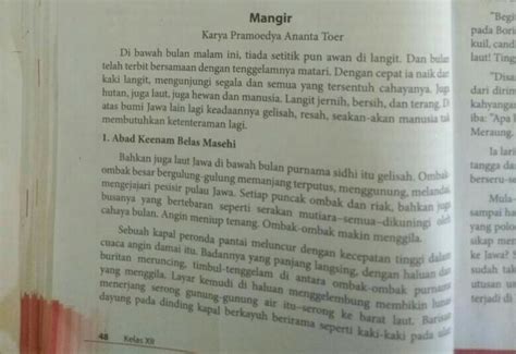 Struktur teks novel sejarah mangir - Brainly.co.id