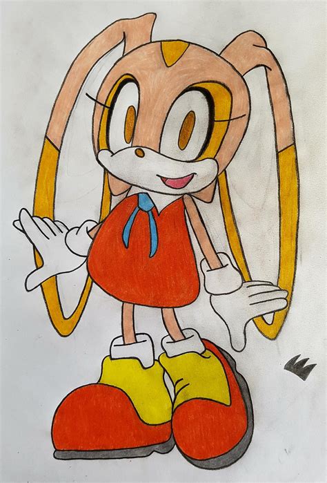 Sonic Advance 2 Cream The Rabbit By Ergn56 On Deviantart