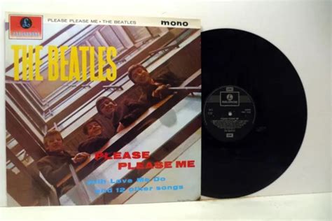 The Beatles Please Please Me 1988 Mono Lp Exex Pmc 1202 Vinyl