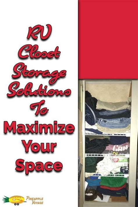 easy rv closet storage solutions you need to see pineapple voyage storage solutions closet