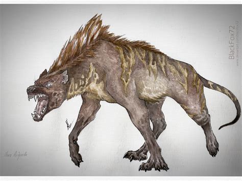 Hyaenodon By Blackfox72 On Deviantart