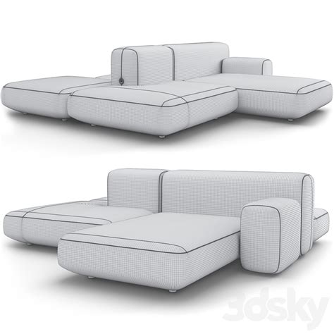 Loft Diego Sofa Sofa 3d Model