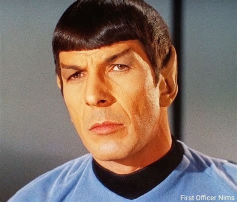 First Officer Nims Star Trek Tos Star Trek Original Leonard Nimoy
