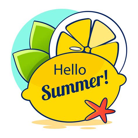 Hello Summer Summer Time Logo Templates Isolated Typographic 2513545