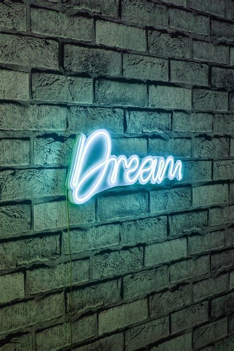 15 Novelty Dream Led Neon Sign Wall Décor Blue Neon Lights Michaels
