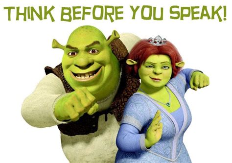 Speak To Others Shrek Fiona Shrek Fairy Tales