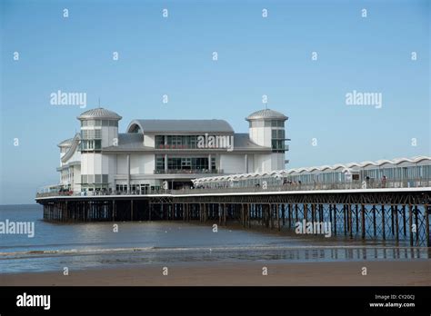The Grand Pier At Weston Super Mare Somerset Seaside Resort England UK