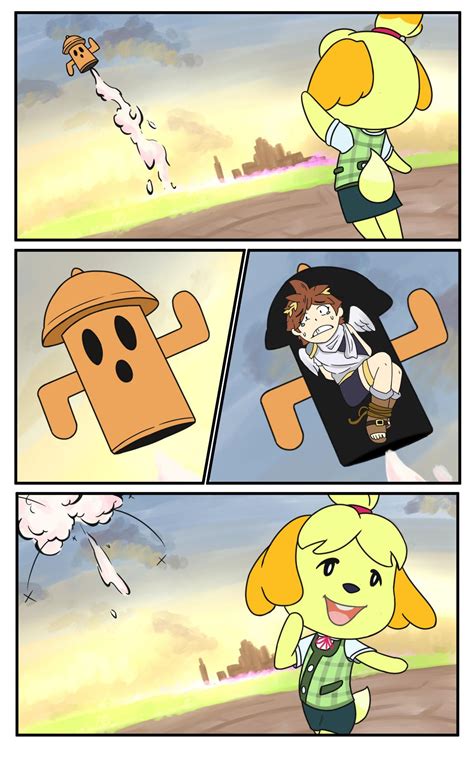 What Really Happens On Isabelles Winpose Lol Super Smash Brothers