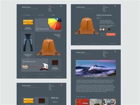 So in this post we try to collect some of the best and free ecommerce psd website templates for you. Free Flat Ecommerce PSD Template - Free Download