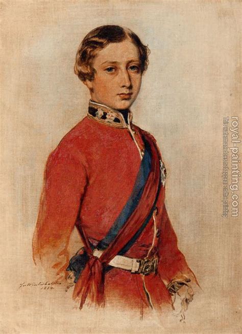 Albert Edward Prince Of Wales By Franz Xavier Winterhalter Oil