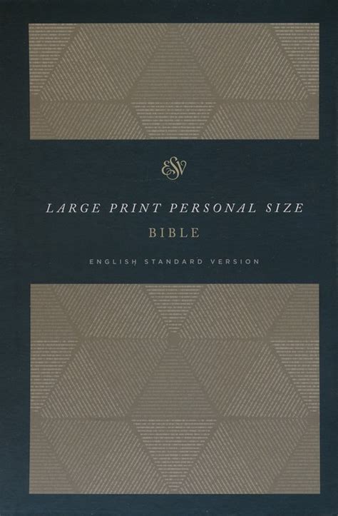 Esv Timeless Large Print Personal Size Bible Lifesource Christian