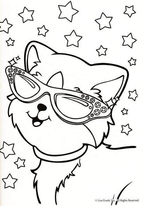 Lisa Frank Tiger Coloring Pages - Coloring Home