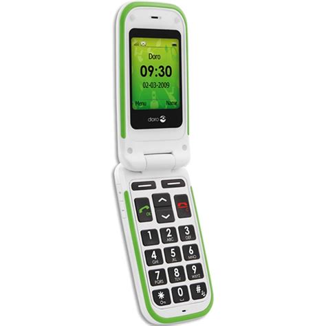 Doro Phoneeasy 410 Gsm Blanc Téléphone Portable Pro Doro Achat