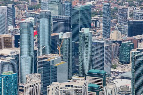 Aerial Photo | Toronto's Financial District