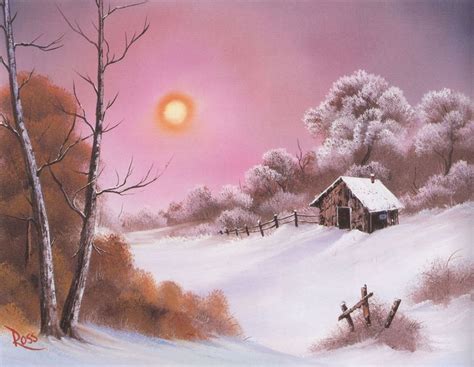 1000 Images About Artist Bob Ross On Pinterest Bobs Winter Cabin