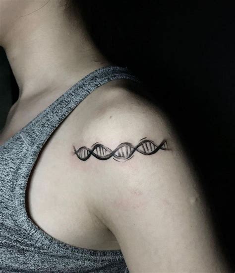 30 Pretty Dna Tattoos To Inspire You Dna Tattoo Tattoos Dna