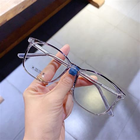 Anti Radiation Blue Light Eyeglasses Replaceable Lens Computer Glasses High Qulity Half Metal