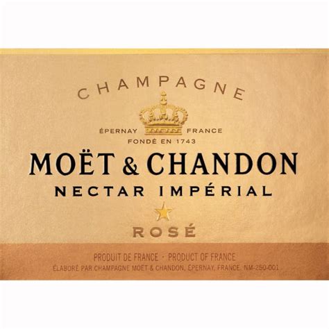 Moet And Chandon Nectar Imperial Rose 187ml Split