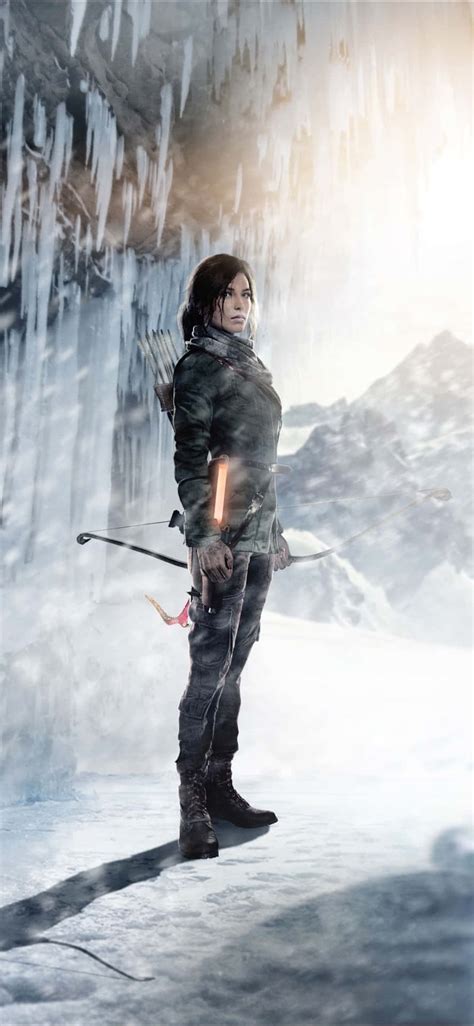 Iphone Xs Max Rise Of The Tomb Raider Backgrounds Wallpapers