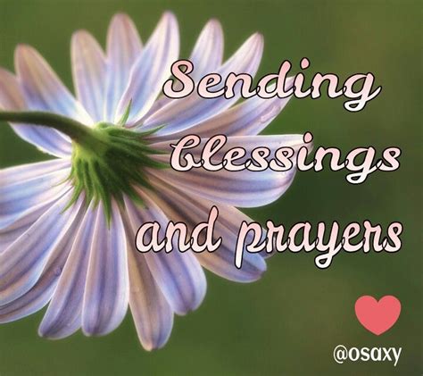 Sending Blessings And Prayers Prayers Blessed Sent