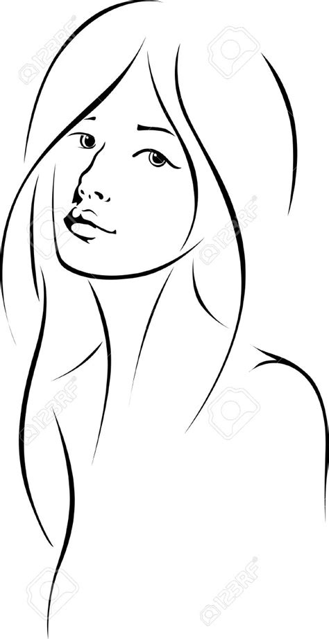 Female Body Outline Drawing Free Download On Clipartmag