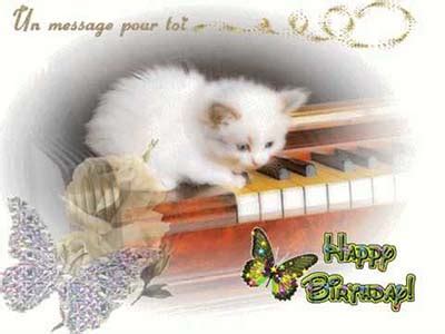 Cartes joyeux anniversaire virtuelles gratuites. cartes anniversaire gratuites animees musicales