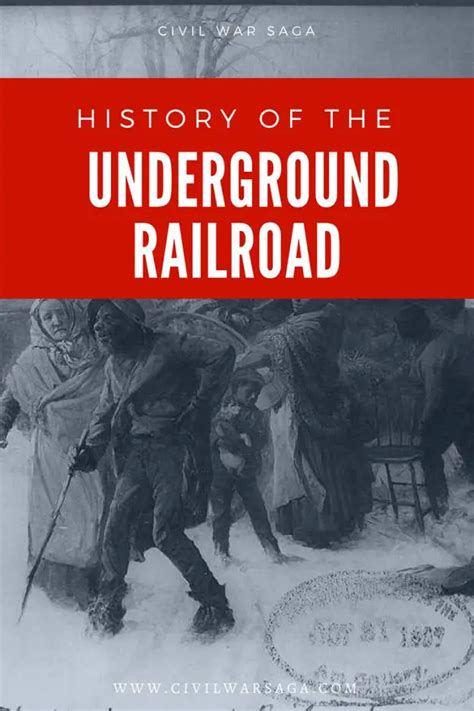 The Underground Railroad Civil War Saga