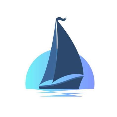 Sailboat Illustrations Royalty Free Vector Graphics Clip Art