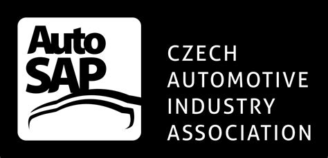 Autosap Logo Rgb Inv Pozadi Sap Sdružení Automobilového Průmyslu
