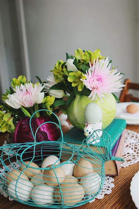 A Simple Easter Centerpiece The Merrythought