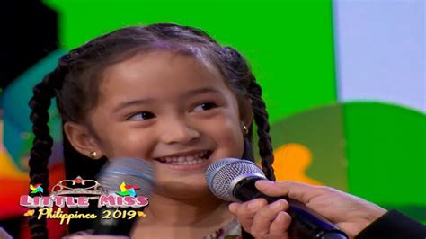 Little Miss Philippines 2019 Question And Answer July 16 2019 Youtube