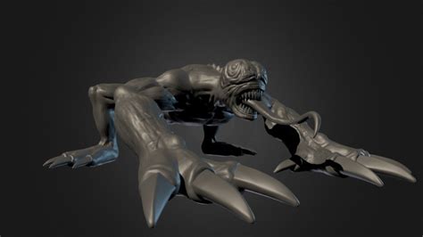 Licker Resident Evil 3d Model By Darkoss002 F9a3e31 Sketchfab