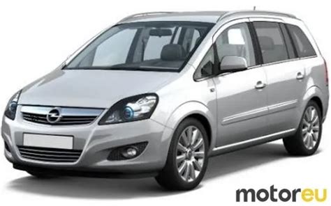 Fiche Technique Opel Zafira 1 9 CDTI 150 Ch 2005 2008